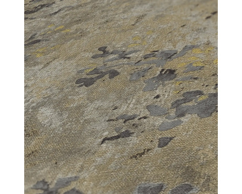 Tapete mit abstraktem Muster in Beige und Grau