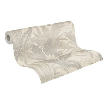 Rouleau de papier peint avec motif de feuilles