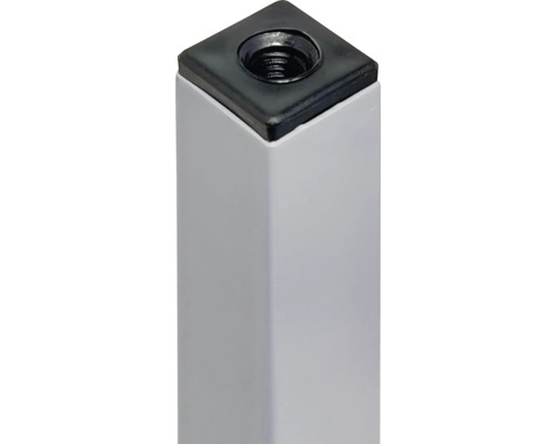 Eckiger Möbelfuss mit Gewinde