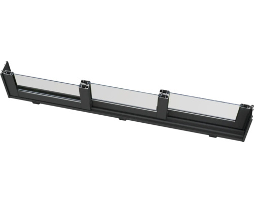 Garde-corps de balcon en verre et aluminium