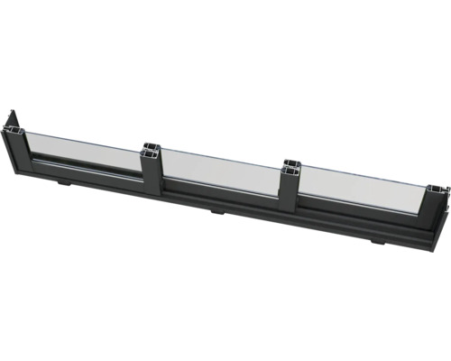 Garde-corps de terrasse en aluminium et verre