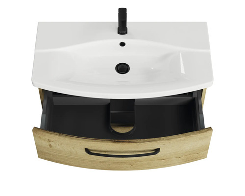 Meuble sous-lavabo avec tiroir et lavabo