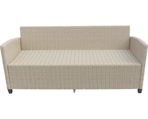 Gartensitzbank aus Rattan