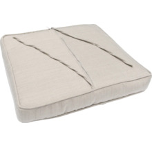 Quadratisches Sitzkissen mit Steppnähten