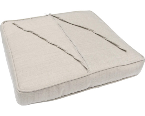 Quadratisches Sitzkissen mit Steppnähten