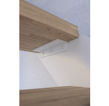 Tablette d''étagère avec support d''étagère monté au mur