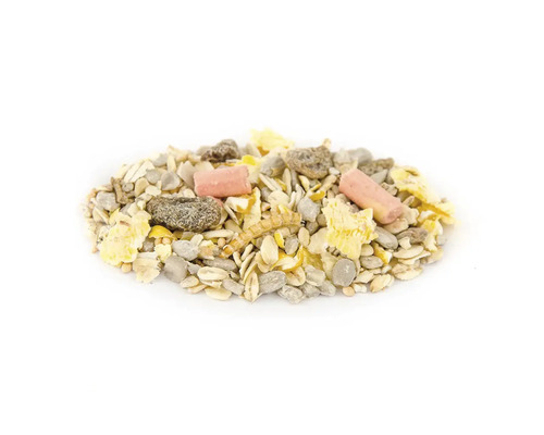 Aliments pour rongeurs avec céréales, légumes et composants riches en protéines