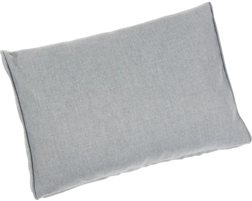 Coussin rectangulaire gris