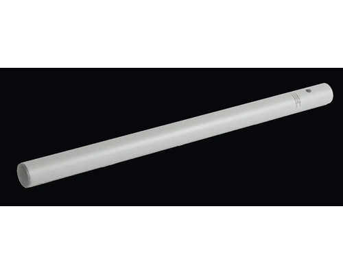 Tuyau de ventilation rond et clair en plastique