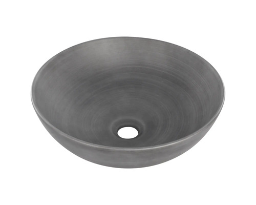 Rundes Aufsatzwaschbecken aus Keramik