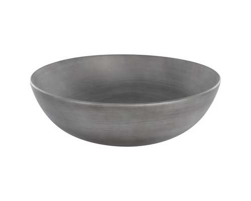 Graue Waschschüssel