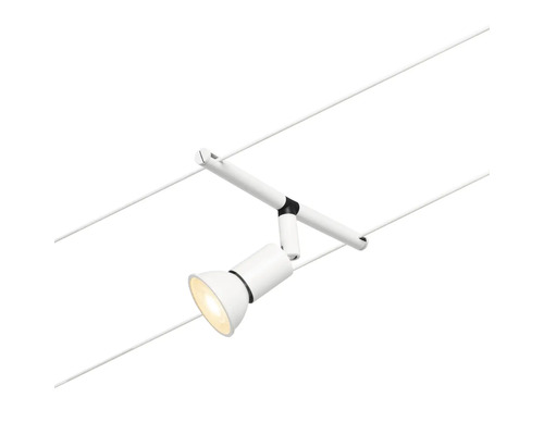 Seilsystemleuchte mit einem Spot