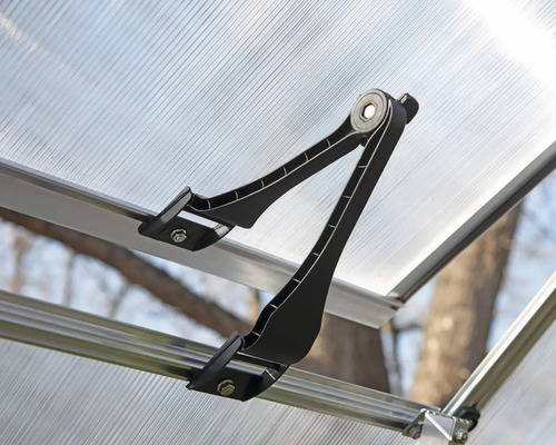 Gewächshausfenster mit Fensteröffner