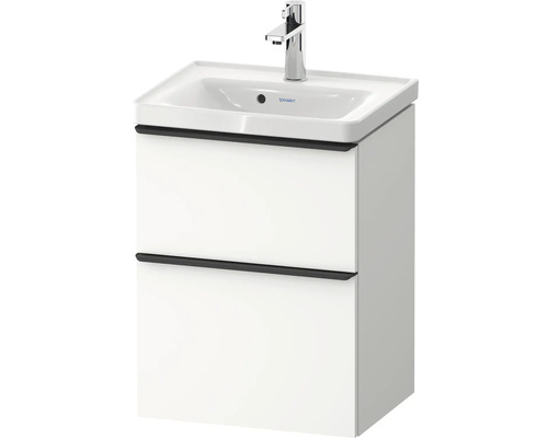 Waschbeckenunterschrank mit zwei Schubladen und Armatur