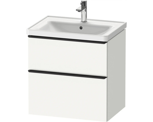 Waschtischunterschrank mit zwei Schubladen und Aufsatzwaschbecken
