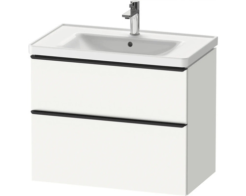 Meuble-lavabo avec deux tiroirs et robinetterie