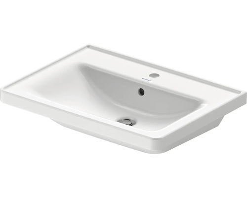 Keramik Waschbecken mit Hahnloch und Überlauf
