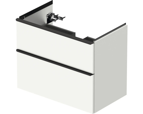 Meuble sous-lavabo avec deux tiroirs pour la salle de bains