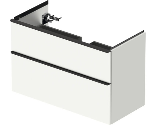 Meuble sous-lavabo avec deux tiroirs