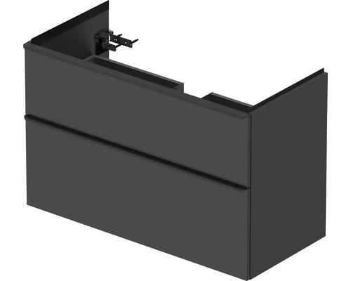 Meuble sous-vasque avec deux tiroirs pour montage mural