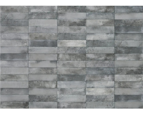 Carreaux muraux rectangulaires aspect béton