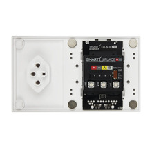 Smart Place Logo mit Schweizer Stecker