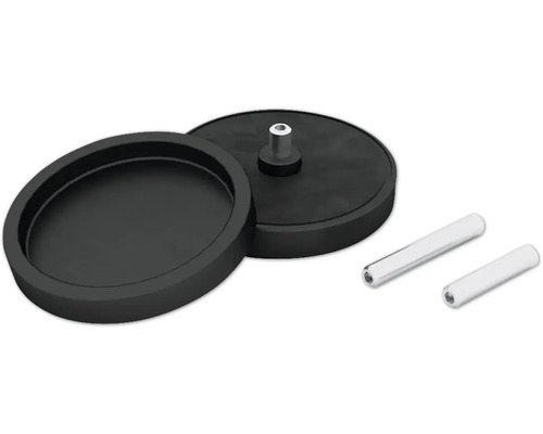 Ensemble de patins pour meubles composé de deux coupelles et de deux tiges