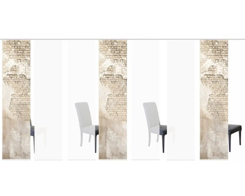 Paravent avec motifs de chaise et de maçonnerie