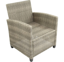 Geflochtener Outdoor-Sessel für den Garten oder die Terrasse