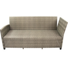 Gartencouch aus Polyrattan