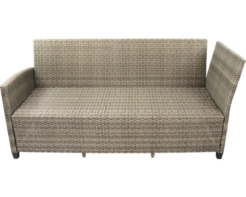 Gartencouch aus Polyrattan
