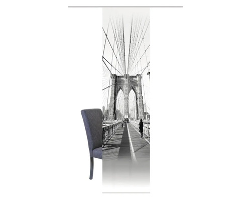 Schiebevorhang mit Brooklyn Bridge Motiv