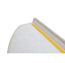 Tapis d''escalier avec bande adhésive pour fixation sur marches