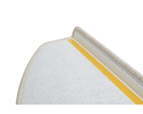 Tapis d''escalier avec bande adhésive pour fixation sur marches