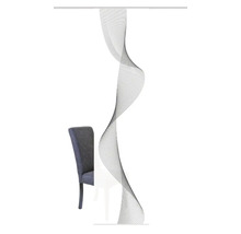 Panneau japonais Coliba gris 60x245 cm