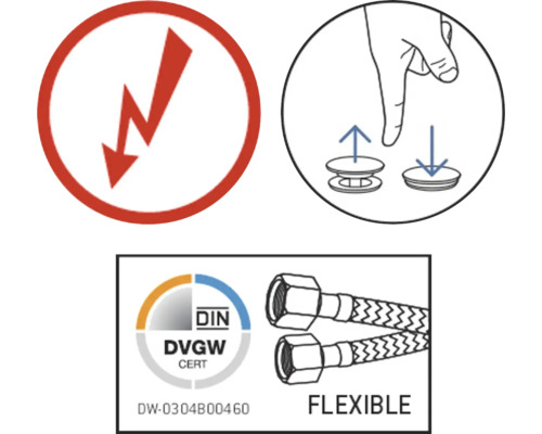 "Symbole de tension électrique 