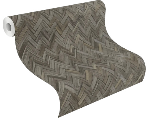 Tapetenrolle mit Flechtmuster