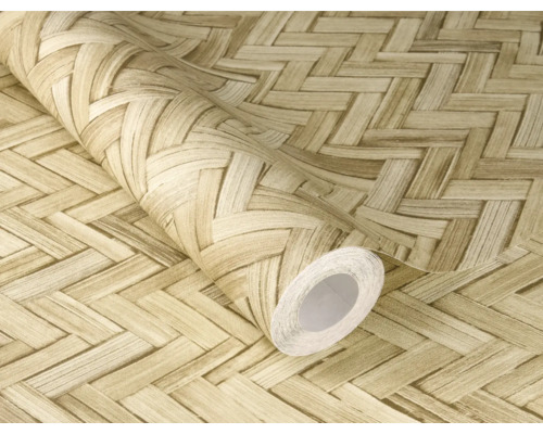 Tapetenrolle mit Flechtmuster