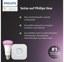 Philips Hue Lampe mit Bridge für das smarte Lichtsystem