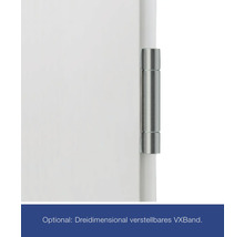 Paumelle de porte VXBand réglable en trois dimensions