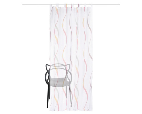 Rideau à motif pour la décoration de fenêtre