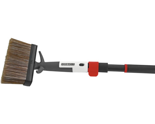 Pinceau plat avec manche télescopique