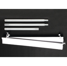Flächenvorhang Konturo weiss 57x125 cm