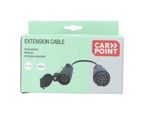 Verpackung einer 60 Zentimeter langen Carpoint Adapterleitung 7-polig auf 13-polig