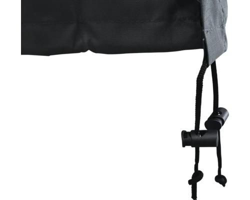 Housse avec cordon de serrage pour la fixation