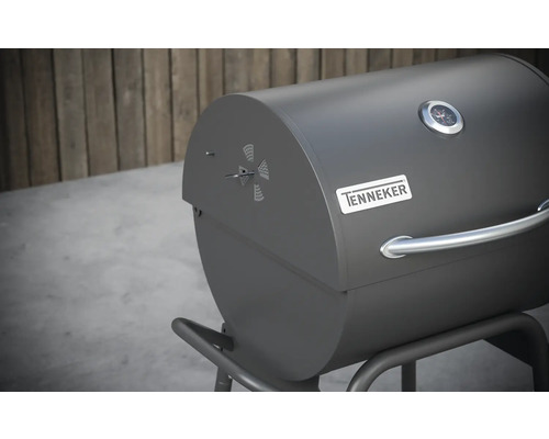 Tenneker Grill mit Temperaturanzeige