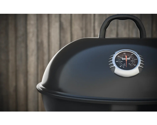 Kugelgrill mit Temperaturanzeige