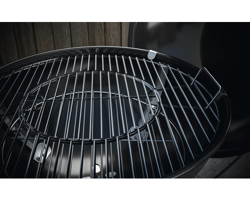 Grill mit Grillrost und Kohlerost