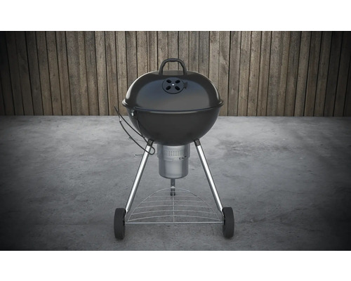 Kugelgrill mit Deckel und Rollen