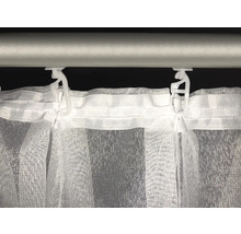 Vorhang mit Gardinenband Flamio weiss 225x450 cm